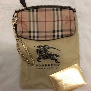 Burberry wristlet